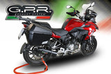 Benelli Trk 502 2017-2020 Exhaust GPR Slip-on Furore Evo4 Nero