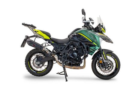 Benelli TRK 702 X 2023-2024 Exhaust GPR Slip-on Grand Prix Evo Black Titanium - photo 4