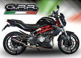 Benelli Bn 302 S 2015-2016 Exhaust GPR Slip-on Furore Nero
