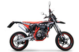 Beta 125 RR ENDURO 2021-2024 Exhaust GPR Full System Decat Pipe 304 Stainless Steel
