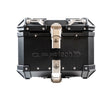 GPR Tech 26L Aluminum Universal Top Case, Black with Mounting Plate and Backrest - photo 1