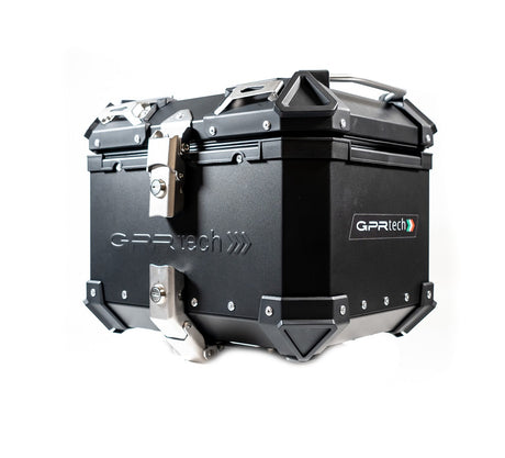 Hero Xpulse 200 4V 2021-2024 GPR Tech 26L Aluminum Top Case, Black with Mounting Plate - photo 10
