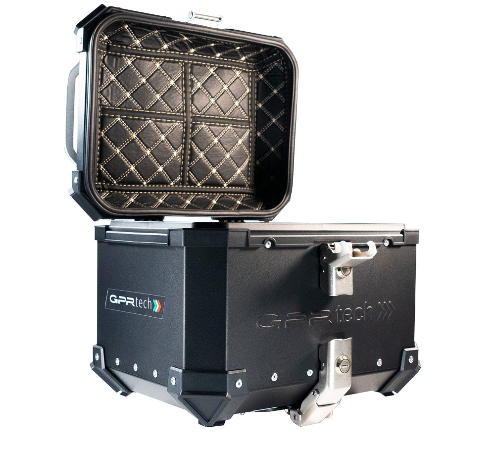 Zontes E 350 2023-2024 GPR Tech 26L Aluminum Top Case, Black with Mounting Plate - photo 8