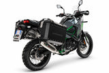Kawasaki KLE 500 2026-2027 GPR Tech 38+32L Aluminum Side Cases, Black with Pannier Holders - photo 2
