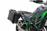 Kawasaki KLE 500 2026-2027 GPR Tech 38+32L Aluminum Side Cases, Black with Pannier Holders - photo 3