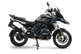 BMW R1250GS Adventure 2019-2020 Exhaust GPR Slip-on Furore-X Titanio Nero
