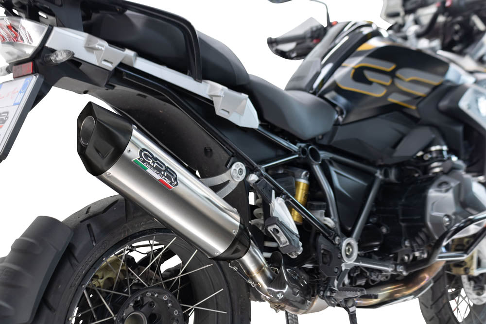 BMW R1250GS 2019-2020 Exhaust GPR Slip-on Furore-X Titanio