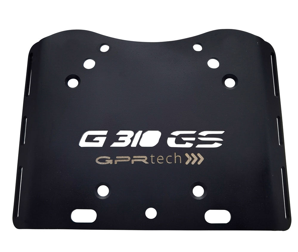 BMW G310GS 2022-2024 GPR Tech Stainless Steel Top Case Mounting Plate 35L - photo 1