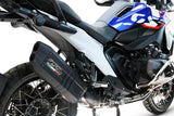 BMW R1300R R/RS 2025-2026 Exhaust GPR Slip-on Hyper Sonic Black Titanium