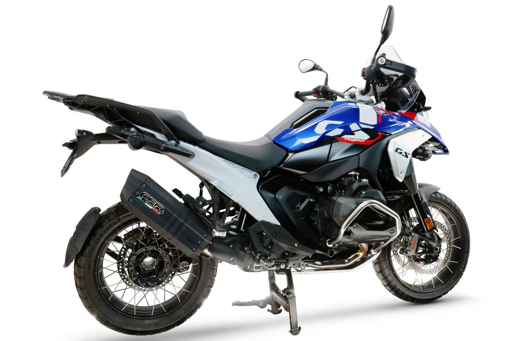 BMW R1300R R/RS 2025-2026 Exhaust GPR Slip-on Hyper Sonic Black Titanium