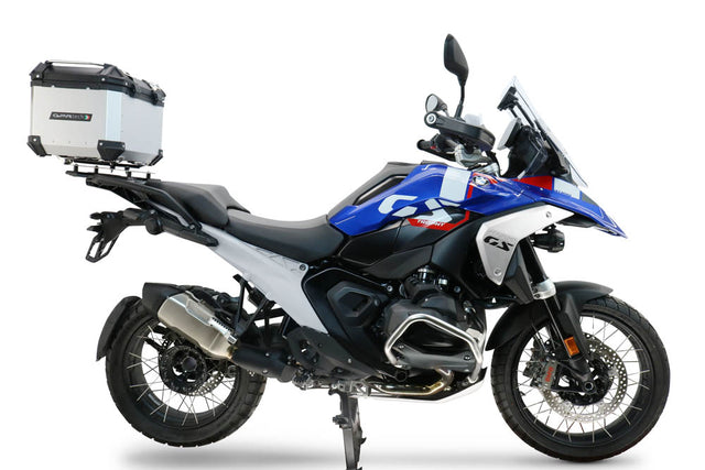 BMW R1300GS 2024-2026 GPR Tech 35L Aluminum Top Case, Silver with Mounting Plate - photo 1