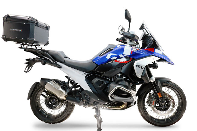 BMW R1300GS 2024-2026 GPR Tech 55L Aluminum Top Case, Black with Mounting Plate - photo 1