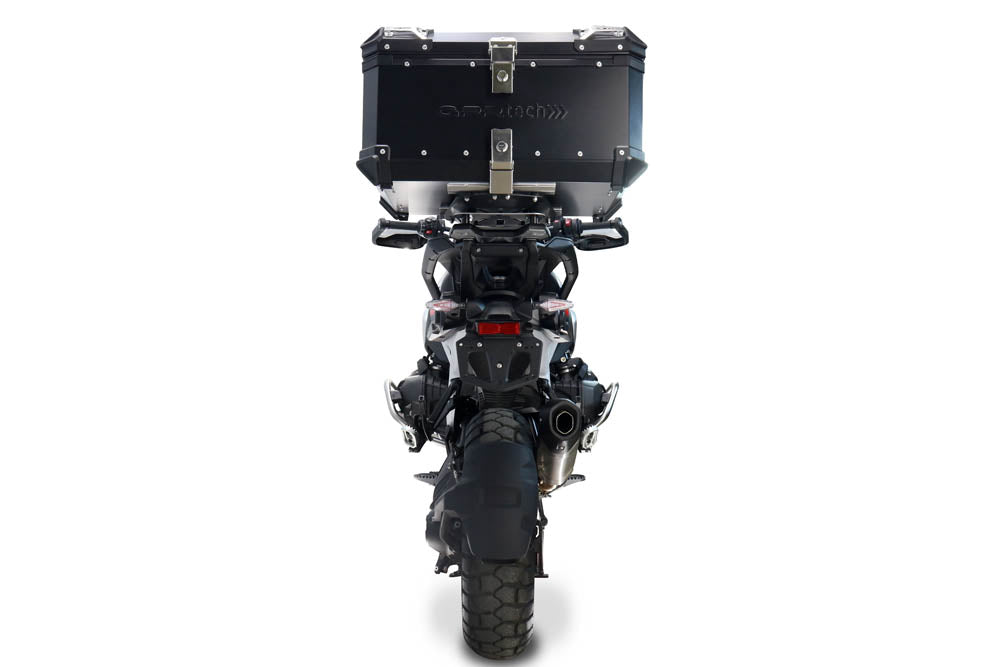 BMW R1300GS 2024-2026 GPR Tech 55L Aluminum Top Case, Black with Mounting Plate - photo 2