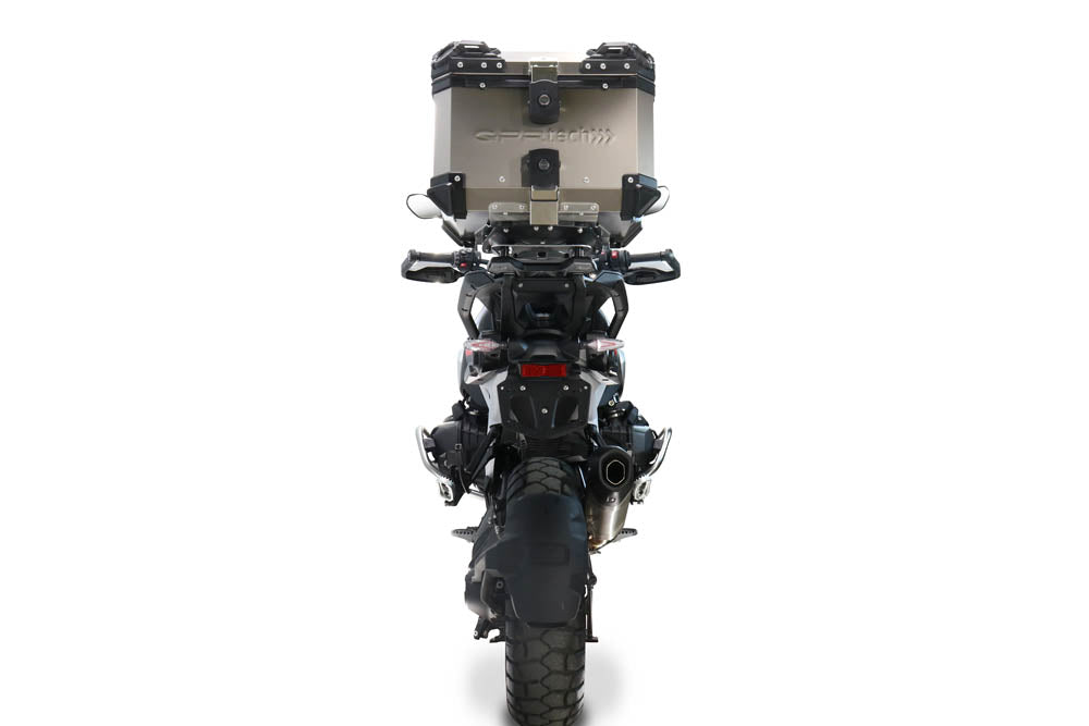 BMW R1300GS 2024-2026 GPR Tech 35L Titanium Top Case, Titanium Natural with Mounting Plate - photo 3
