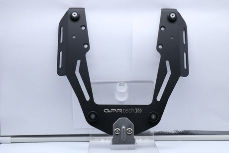 BMW F 650 GS 2004-2013 GPR Tech 35L Aluminum Top Case, Silver with Mounting Plate - photo 2