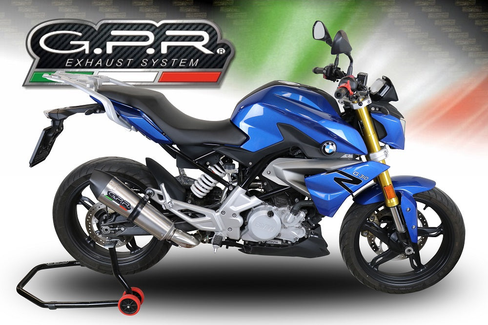 BMW G310R 2022-2026 Exhaust GPR Full System Grand Prix Evo Titanium
