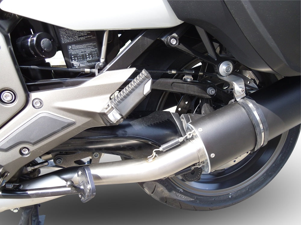 Bmw K1600GT 2010-2016 Exhaust GPR Double Slip-on Furore Nero