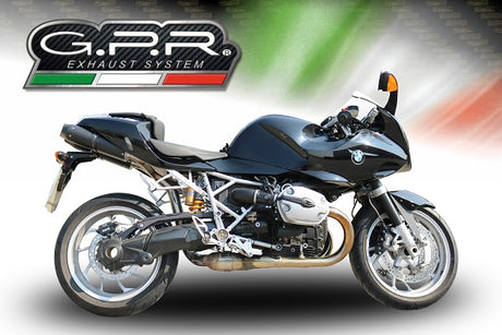 Bmw R1200S 2006-2008 Exhaust GPR Double Slip-on Furore Poppy