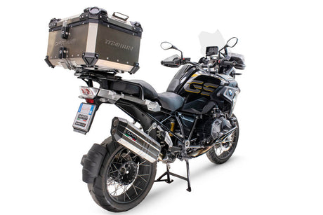 BMW R1250GS 2021-2024 GPR Tech 55L Titanium Top Case, Titanium Natural with Mounting Plate - photo 3