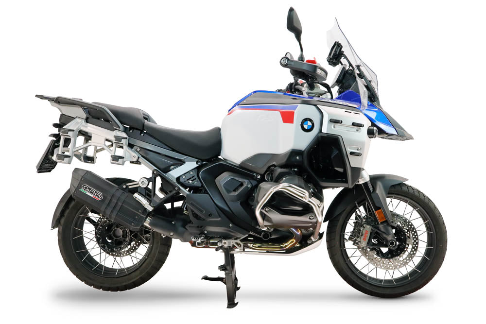 BMW R1300GS Adventure 2024-2026 Exhaust GPR Slip-on Hyper Sonic Black Titanium