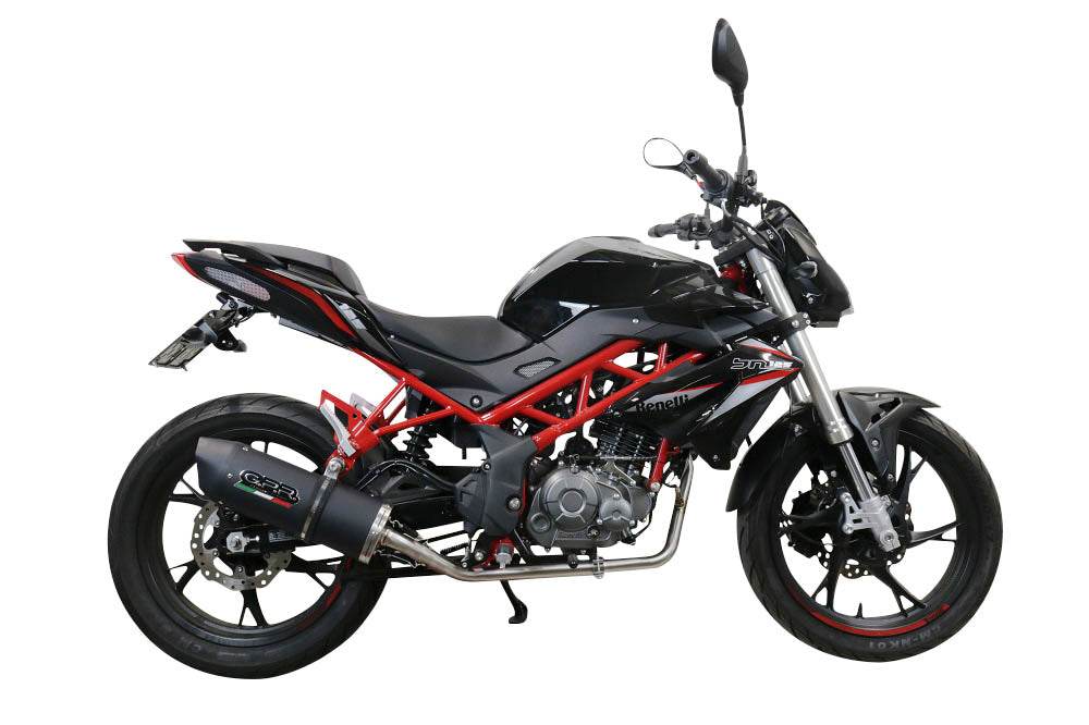 Benelli Bn 125 2021-2024 Exhaust GPR Full System Furore Evo4 Nero