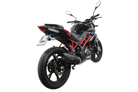 Benelli Bn 125 2021-2024 Exhaust GPR Full System Furore Evo4 Nero