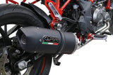 Benelli Bn 125 2018-2020 Exhaust GPR Full System Furore Evo4 Nero