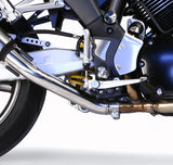 Yamaha Bt Bulldog 1100 2002-07 Exhaust GPR Double Slip-on Ghisa 