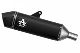 72506VAN Arrow Veloce Homol Slip-on Exhaust, Aluminum Dark for Triumph Tiger 900 24-25