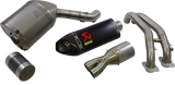Escape Akrapovic Aprilia Tuono 660 / RS 660 2021-2024 Sistema completo Racing Line Fibra de carbono S-A6R4-HAPC