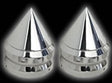 Sixty61 Honda CBR Spiked Fork Covers Chrome