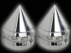 Sixty61 Spiked Bar Ends-ZX10R 2008-2014 Chrome