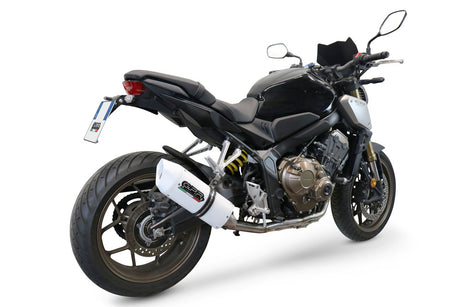 Honda CB650R 2021-2023 Exhaust GPR Full System Albus Ceramic - photo 8