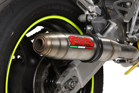 Honda CBR600F - Sport 2001-2007  Exhaust GPR Slip-on Deeptone Inox