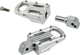 Estribera BILTWELL Punisher - Pasajero - Pulida - M8 7005-303-04 