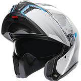 Casco de moto AGV Tourmodular - Frequency - Gris claro/Azul - XL 211251F2OY00615 