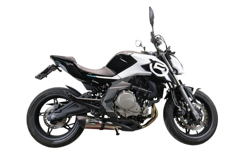 CF Moto 400 NK 2021-2023 Exhaust GPR Slip-on Grand Prix Evo Titanium - photo 4