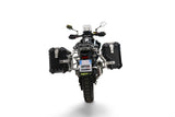 CF Moto 450MT 2023-2025 GPR Tech 38+32L Aluminum Side Cases, Black with Pannier Holders - photo 3