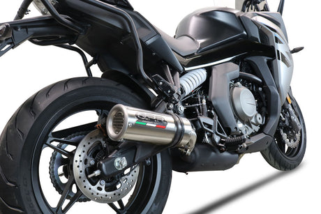 CF Moto 650 GT 2025-2026 Exhaust GPR Slip-on M3 Titanium Natural - photo 8