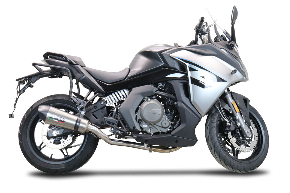 CF Moto 650 Gt 2022-2024 Exhaust GPR Mid-Line Grand Prix Evo Titanium - photo 4