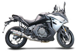 CF Moto 650 Gt 2022-2024 Exhaust GPR Mid-Line Grand Prix Evo Titanium - photo 4