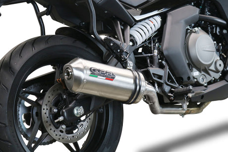 Cf Moto 650 Gt 2022-2024 Exhaust GPR Mid-Line Satinox 