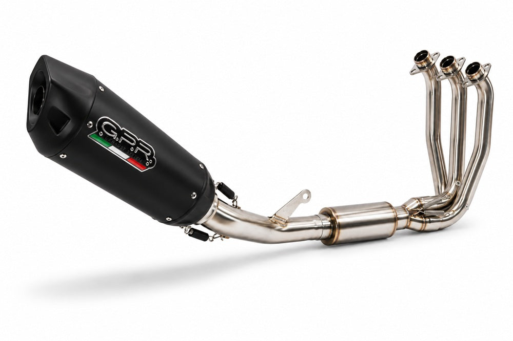 CF Moto 675SS 2024-2027 Exhaust GPR Full System GP-Revo Black Titanium