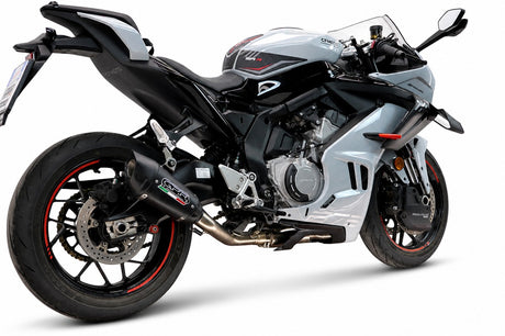 CF Moto 675 NK 2024-2027 Exhaust GPR Full System GP-Revo Black Titanium - photo 2