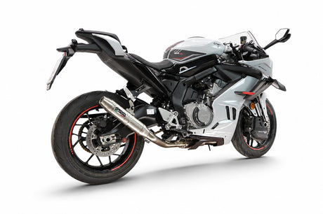CF Moto 675SS 2024-2027 Exhaust GPR Full System Deeptone Inox - photo 2