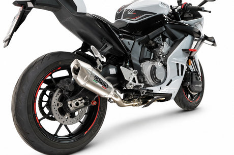 CF Moto 675SS 2024-2027 Exhaust GPR Full System GP-Revo Titanium - photo 2