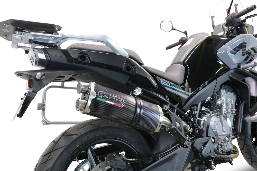 CF Moto 800 MT Touring / Explorer 2025-2026 Exhaust GPR Slip-on Dual Poppy - photo 8