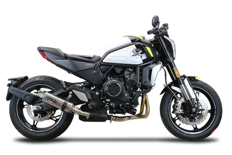 CF Moto 700 CL-X ADV 2022-2024 Exhaust GPR Slip-on M3 Titanium Natural - photo 6