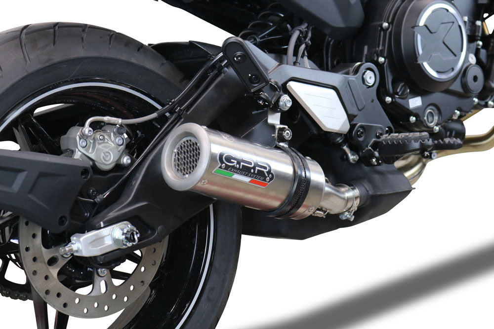 CF Moto 700 CL-X Adv 2025-2026 Exhaust GPR Slip-on M3 Inox