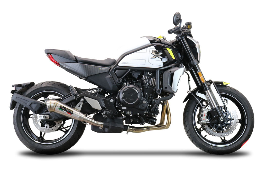 CF Moto 700 CL-X Adv 2025-2026 Exhaust GPR Slip-on Powercone Evo